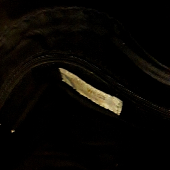 Vintage 90s 100% Leather Nine West Black Shoulder Bag - Picture 8 of 15